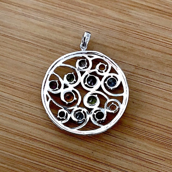 $47 Estate Designer Pendant Marked 925 China with (unrecognizable designer mark) - Picture 6 of 6